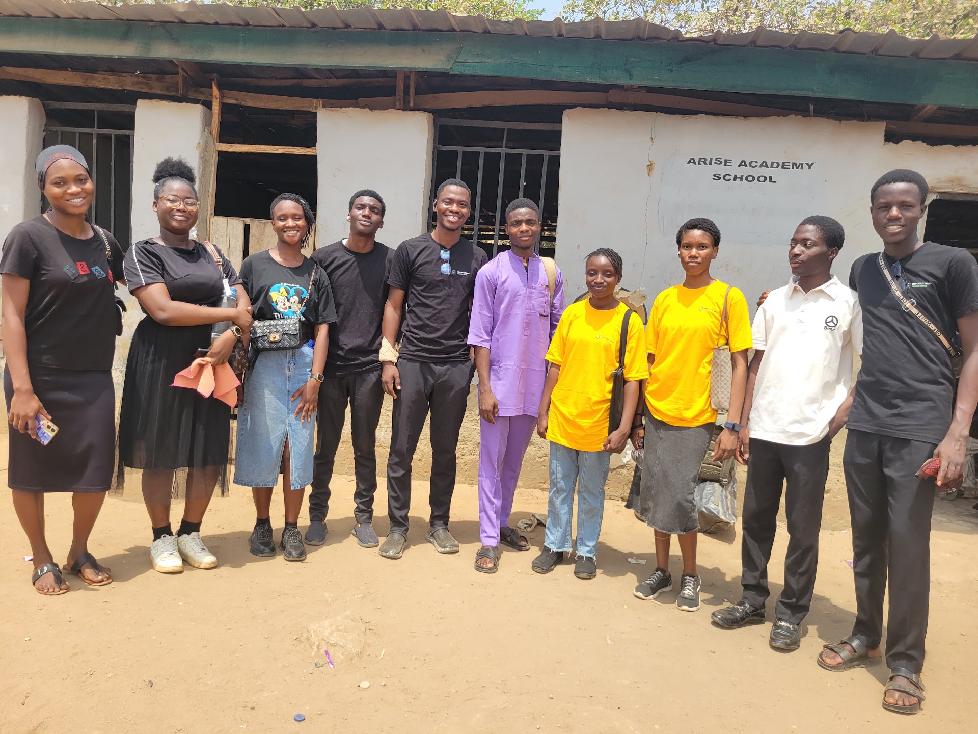 Jed Child Trust team at IDP Outreach
