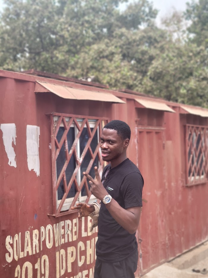 Jed Child Trust volunteer at IDP Outreach